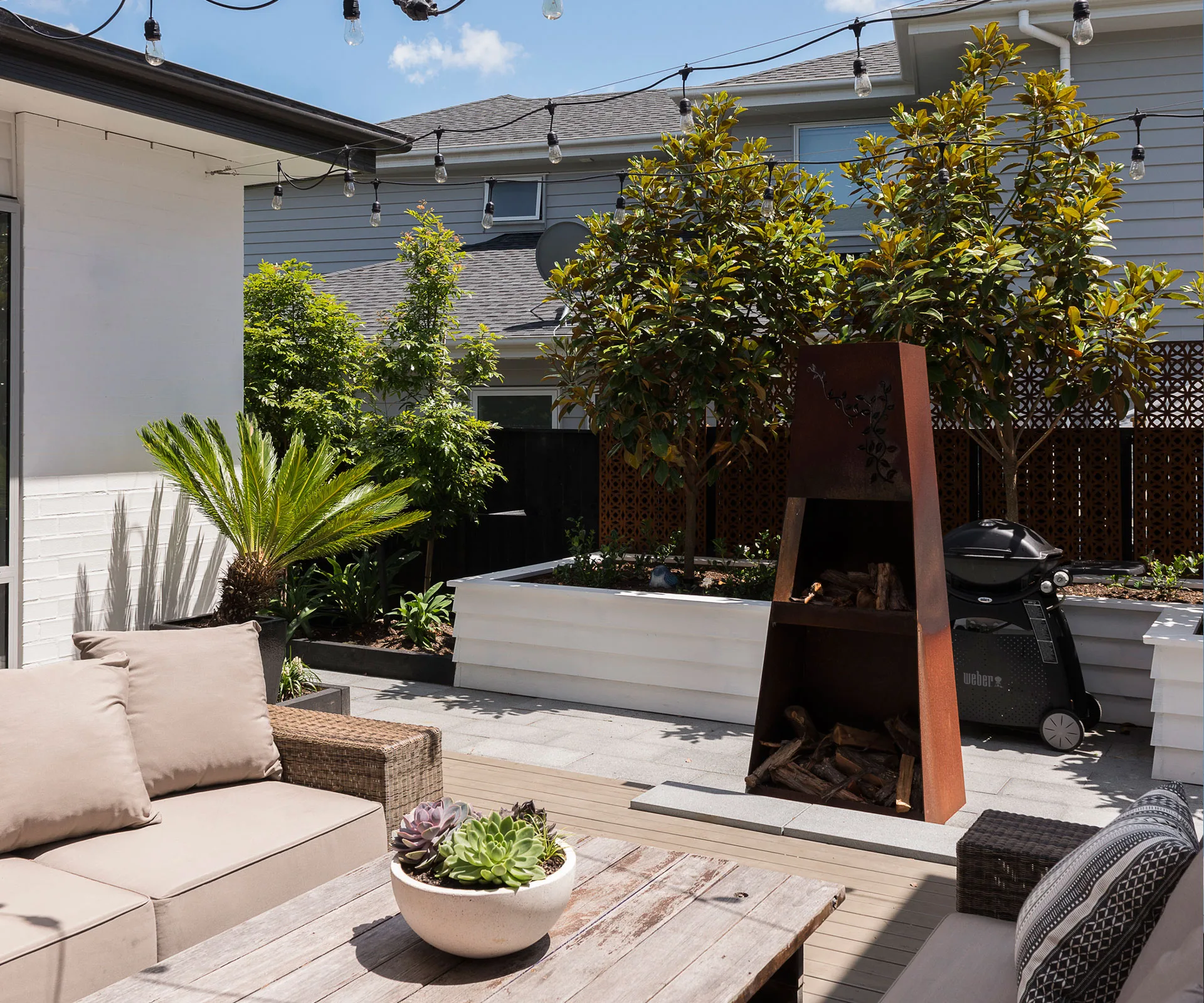 This small garden delivers on family-friendly design