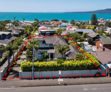 This Takapuna site has huge development potential with its Mixed Use zone