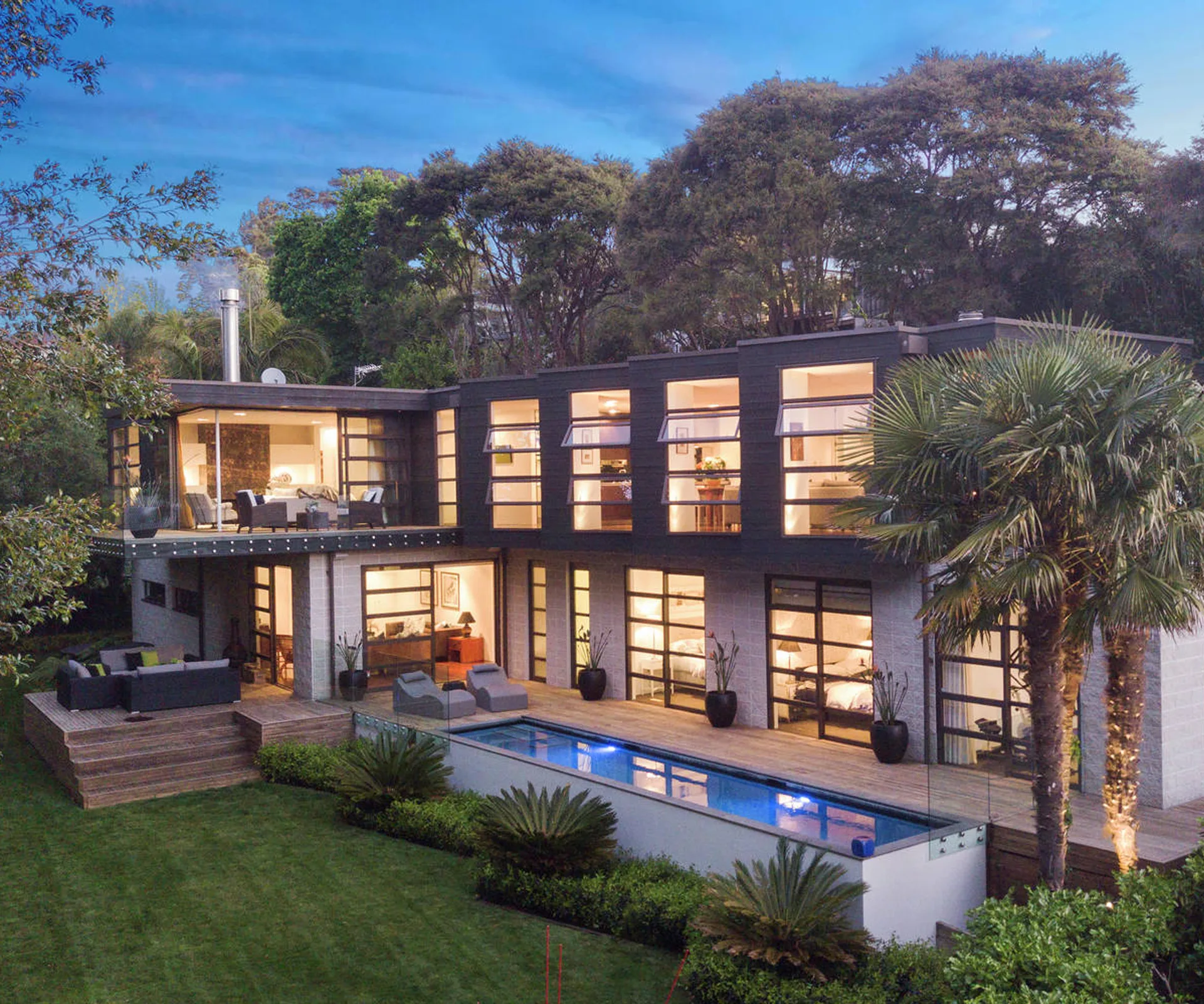 This impressive St Heliers home offers private resort style living
