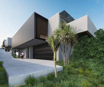 Enjoy lakeside living in this exclusive Takapuna development