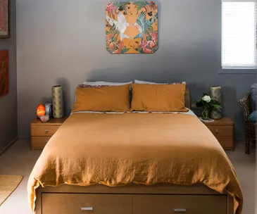 This Waterview bungalow received an eclectic new look