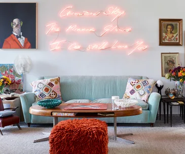 See inside the bold, eclectic home of Missoni creative director Angela Missoni