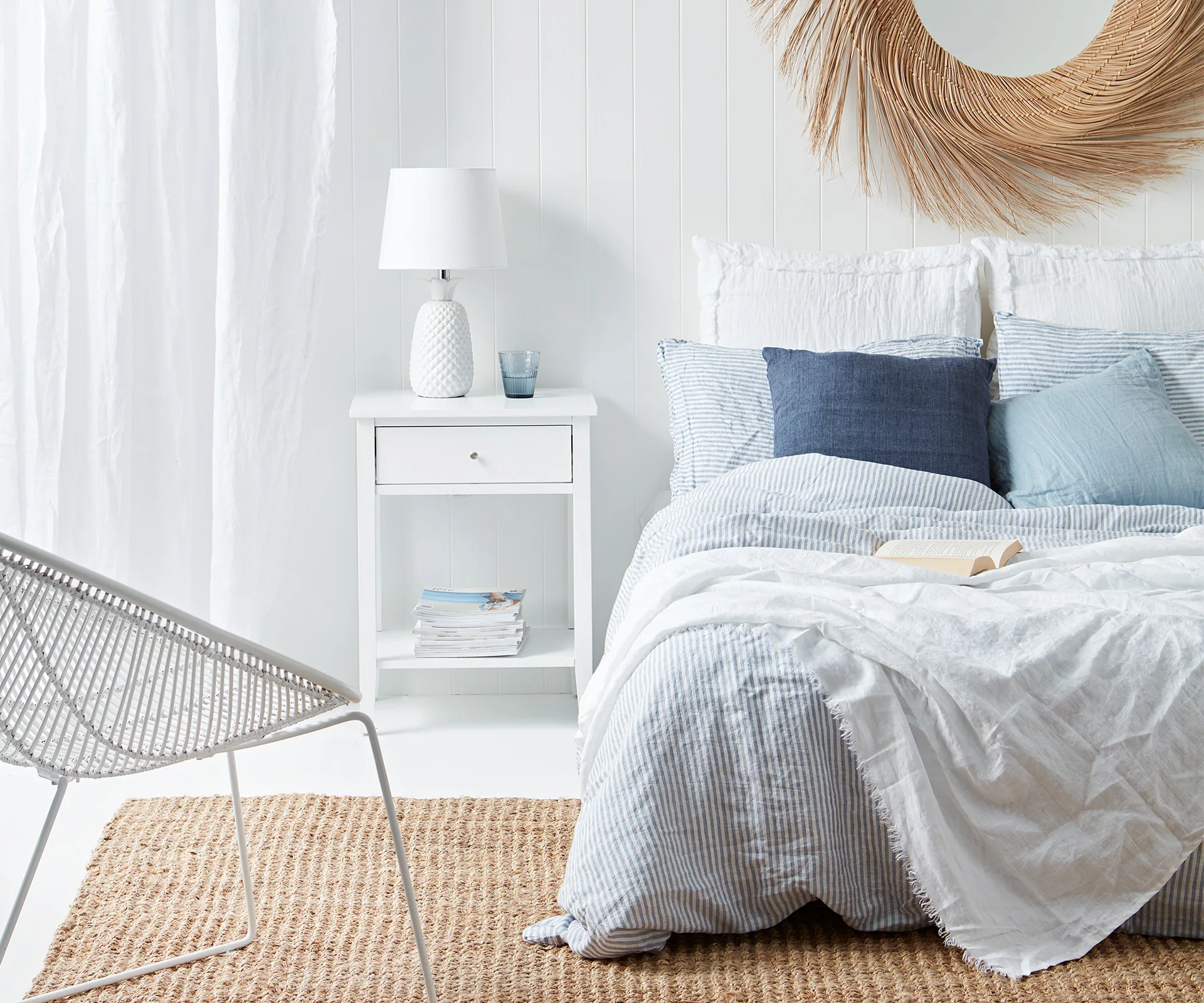 Here are two stylish ways to bring coastal style into your home