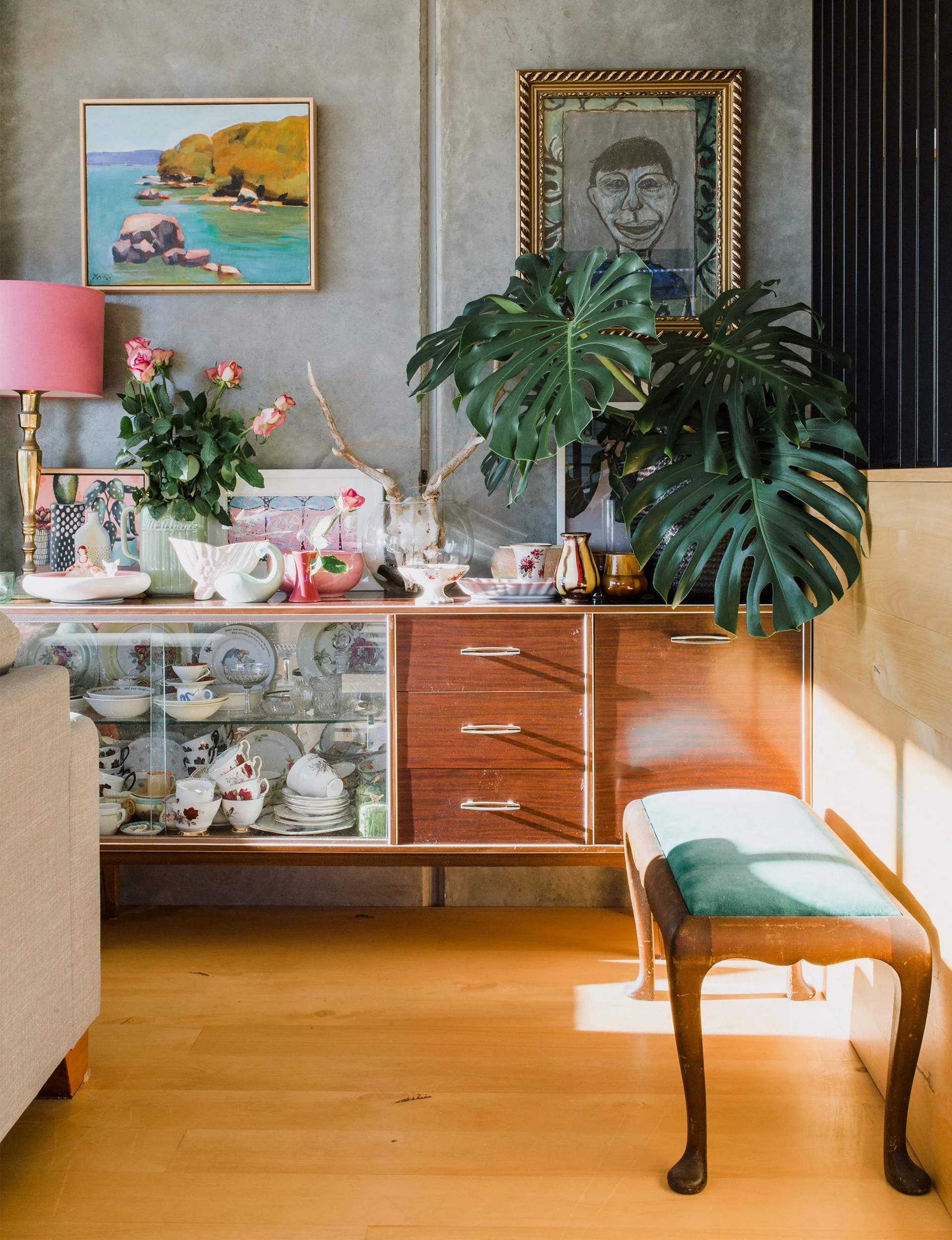 Vintage industrial interior, renovate