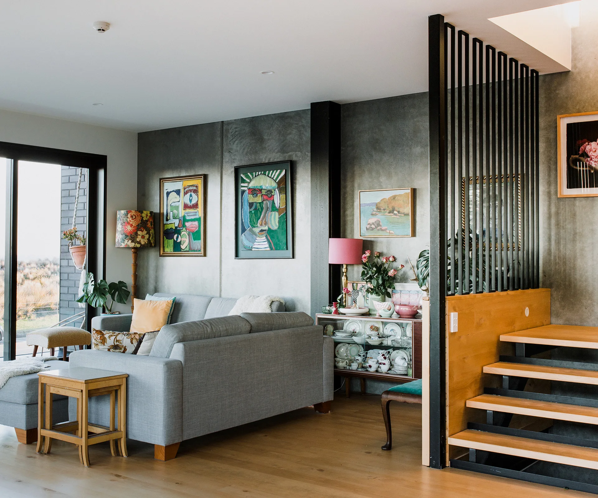 Vintage industrial interior, renovate
