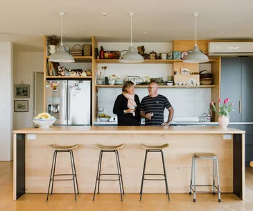 This Mt Maunganui apartment is a lesson in vintage meets modern style