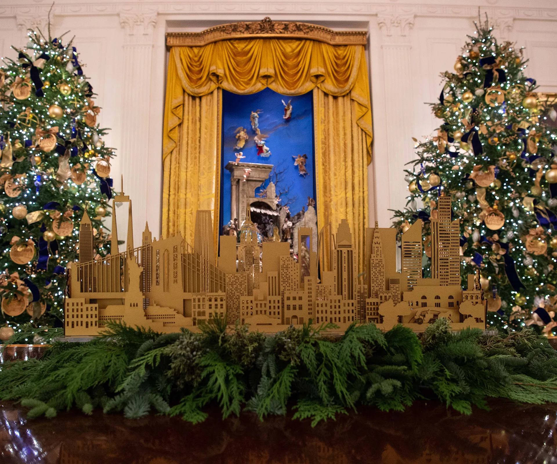 White House Christmas decorations