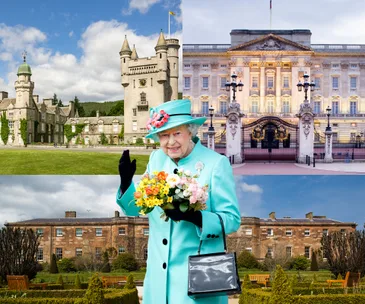 Check out all the incredible homes owned by the British royal family