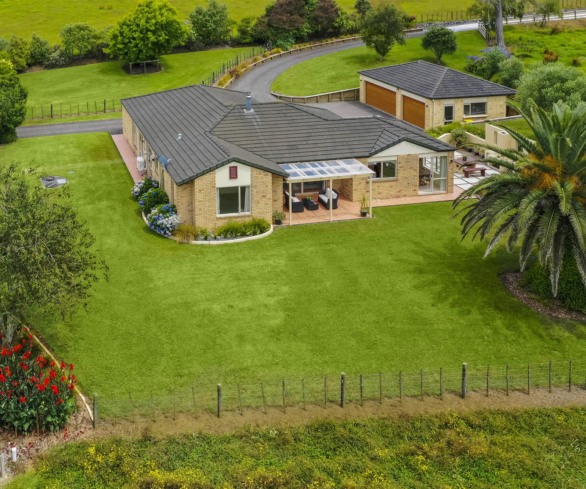 This idyllic West Auckland lifestyle block offers the best of country living