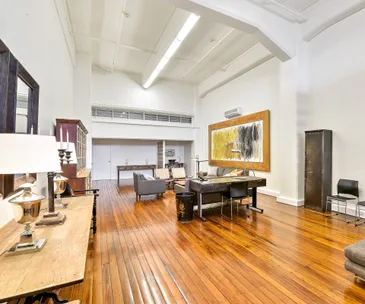 This grand character apartment in KRd’s George Court is a rare find
