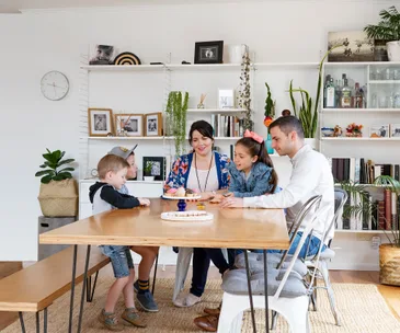 This family endured a rocky renovation to achieve their dream forever home