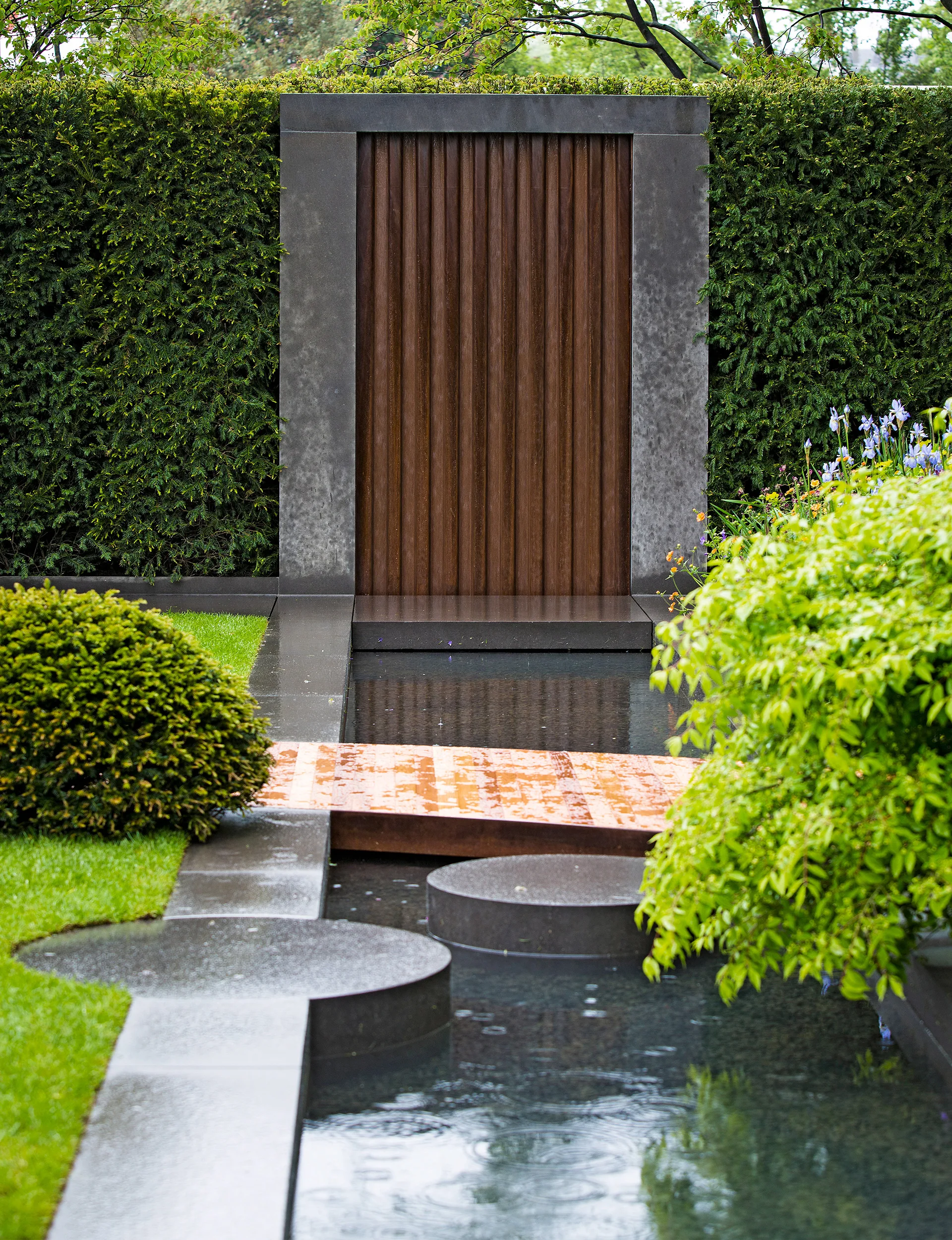 water features, water pond garden