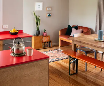 This family chose to downsize their kitchen, and they have no regrets