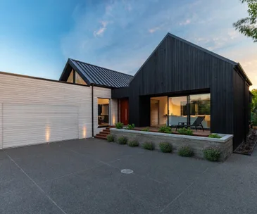 This striking Christchurch home for sale is modern design at its finest