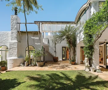 Discover a Mediterranean city sanctuary in this 1930’s home for sale