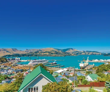 Soak in picturesque harbour views everyday in this Lyttelton home for sale