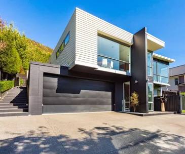 This Canterbury home offers lush valley views and modern living at its best