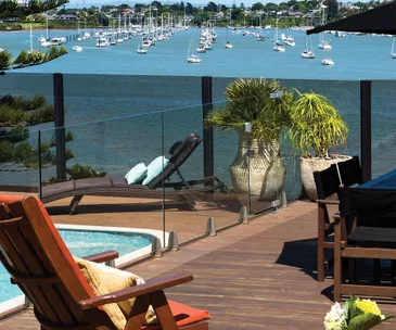 Enjoy incredible views across the harbour at this spacious home for sale