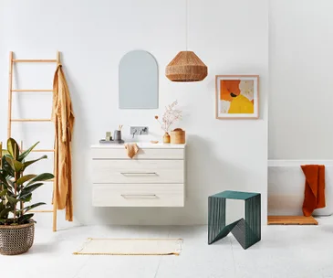 3 different ways to style a bathroom, and how to shop the looks