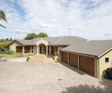 This Hokowhitu family home for sale will feel like a waterfront retreat