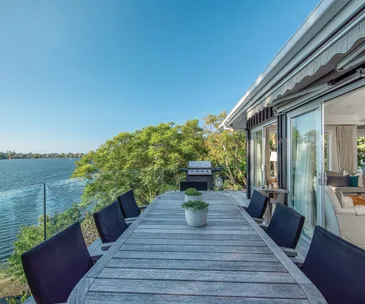 Live the lakefront dream at this Takapuna home for sale