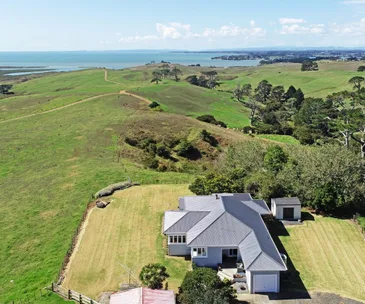 Enjoy country living with enviable sea views in this Franklin home for sale