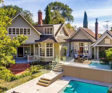 This Epsom home perfectly balances Edwardian features with modern form