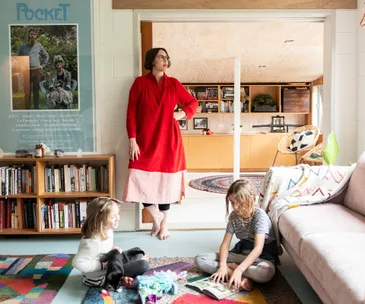 How a clever couple turned a small unit into a unique family home
