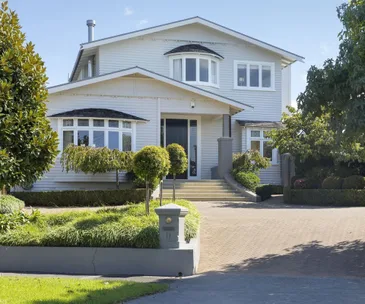This two-storey weatherboard home in Ellerslie is where style meets quality