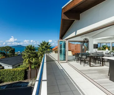 This recently renovated Castor Bay home comes with stunning sea views