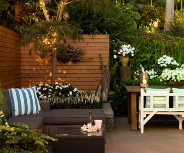 The secret behind this garden makeover was finding the right landscaper