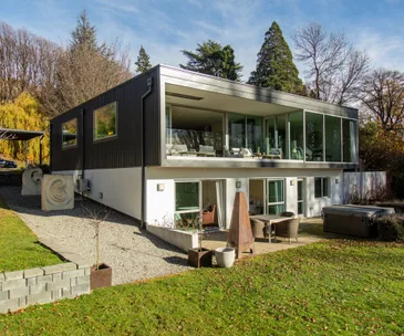 Enjoy idyllic lakeside living at this Roys Bay hideaway in Wanaka