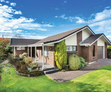 This 2-bedroom Mosgiel home for sale offers warm, comfortable living