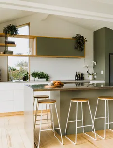 This home’s colour palette was inspired by its owner’s favourite handbag