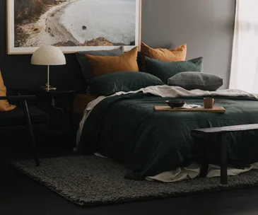 This expert reveals the perfect colour palette for a moody bedroom