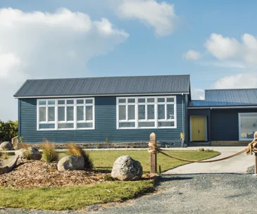 This stylish guest accommodation used to be a South Otago school