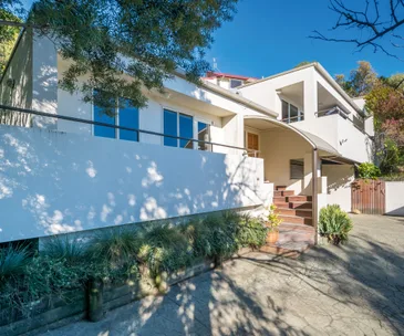 Enjoy panoramic Nelson views from this spacious family home for sale