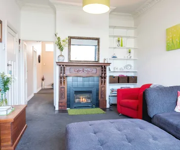 This well-presented St Kilda home is filled with character features