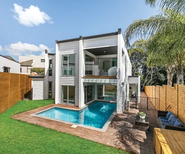 This brand new five-bedroom home in St Heliers is perfection in the bays
