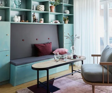 This living room and kitchen are unrecognisable after a stylish renovation