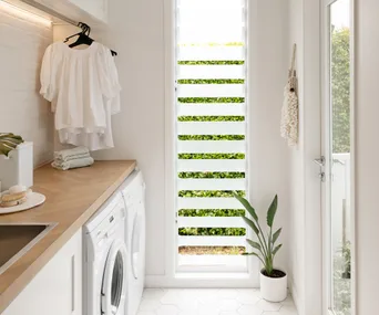 This stylish laundry will make you want to do the washing