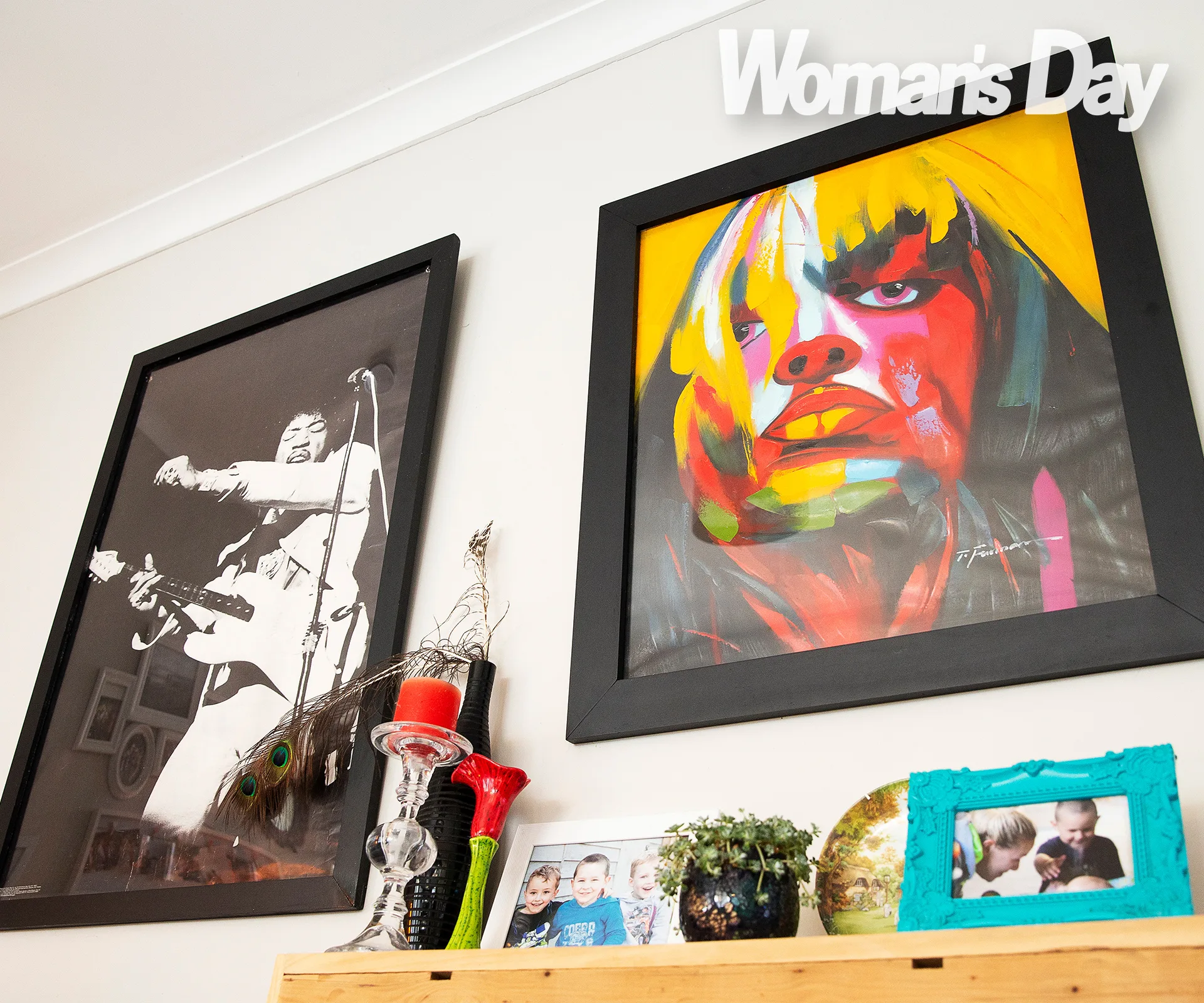 Lisa and Ribz Wellington home