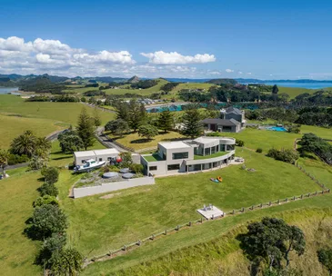Live the clifftop dream in Whangarei Heads in this spectacular home