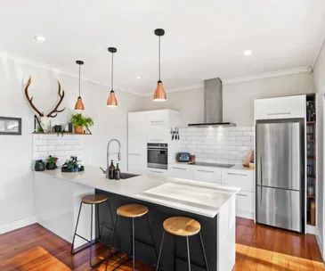 This freshly renovated house in Franklin is ready to be your forever home