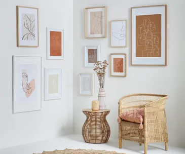 Our guide to creating an artful gallery wall in a weekend