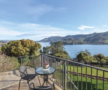 Views from this renovated Port Chalmers home will take your breath away