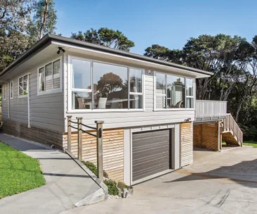 This well-designed Maraetai home for sale is a hidden gem