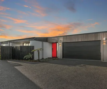 This modern Lincoln home for sale offers stylish family living