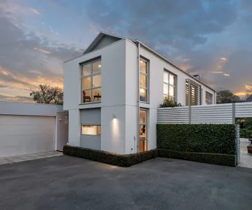 This architecturally designed home offers cool contemporary living