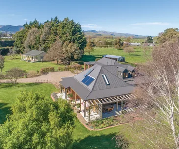 This incredible Tai Tapu property comes with 6 dwellings